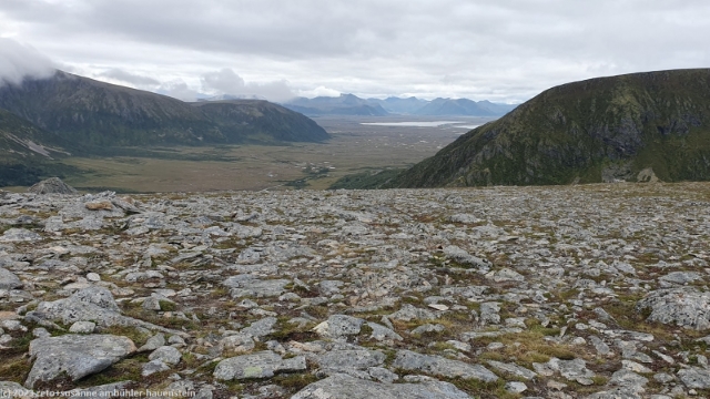 blick beim aufstieg richtung nonstinden ins stavadalen