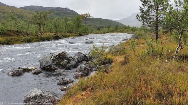 anderelva im anderdalen nationalpark