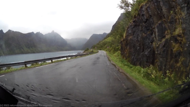 strasse 862 entlang des ersfjorden
