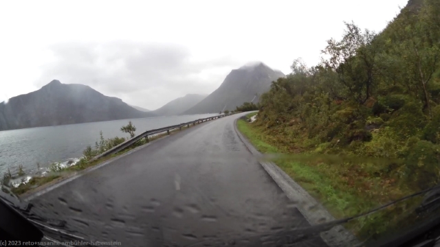 strasse 862 entlang des medfjorden