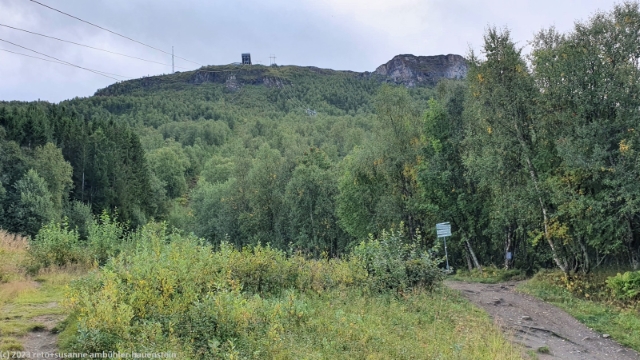 luftseilbahn auf den storsteinen bei tromso