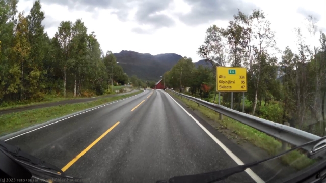 E6 durch das balsfjordeidet