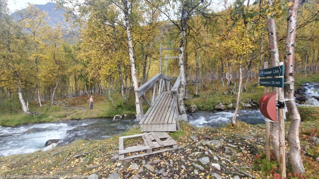 bruecke ueber den tverrelva im steindalen