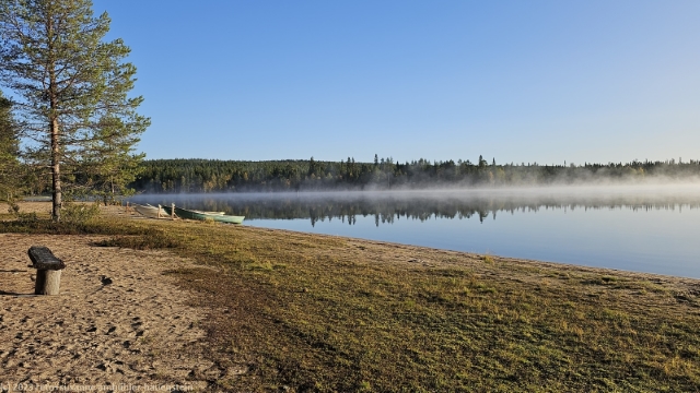 morgendunst ueber dem yli-kitka