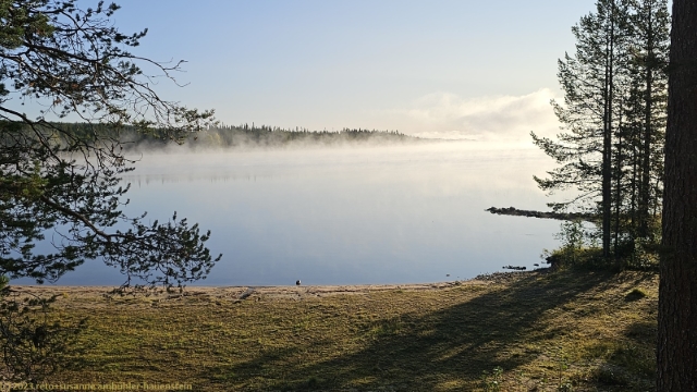 morgendunst ueber dem yli-kitka