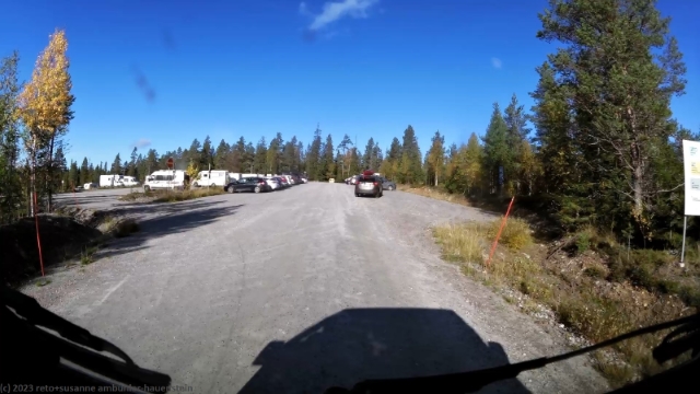 parkplatz beim riisitunturin nationalpark
