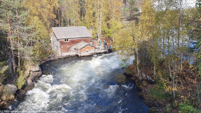myllykoski im oulanka nationalpark