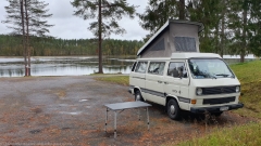 unser jogi auf dem camping kuusamon portti