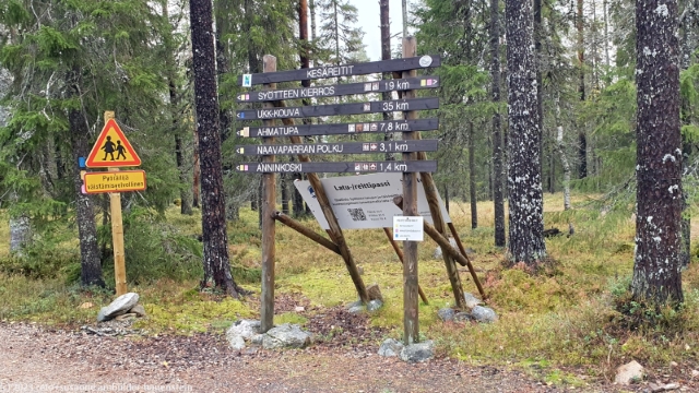 wegweiser im syoete nationalpark