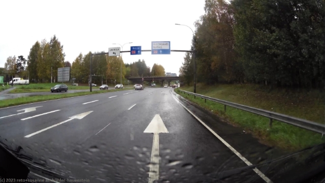 strasse 20 durch das zentrum von oulu