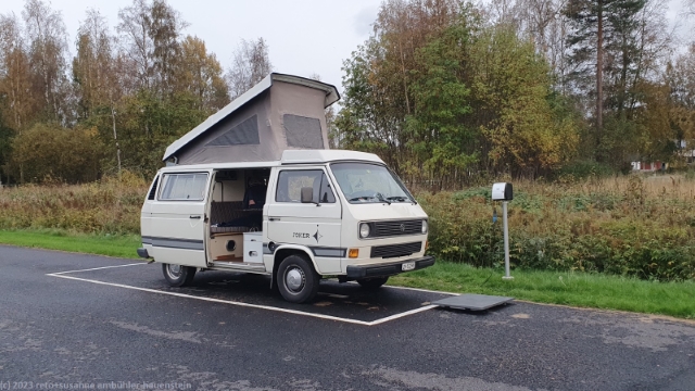 unser jogi auf dem camping nallikari bei oulu