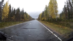 freie fahrt auf der strasse 20 richtung oulu