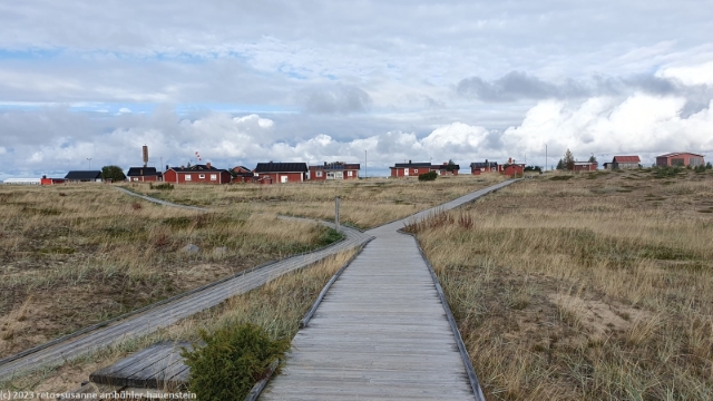 holzsteg bei marjaniemi auf hailuoto