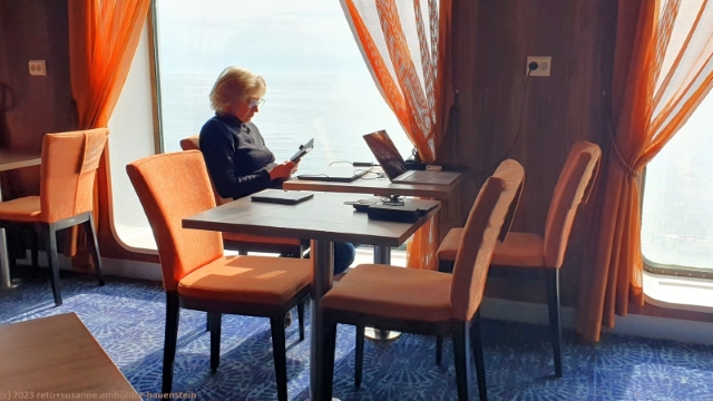 aufenthaltsbereich auf der finnmaid