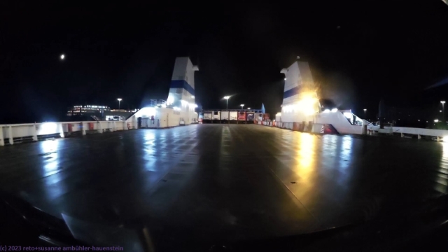 ausfahrt von der finnmaid