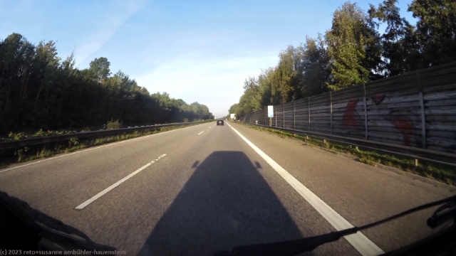 kaum fahrzeuge auf der A226