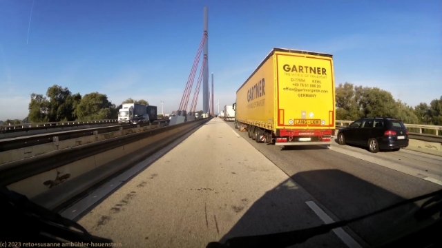 bruecke ueber die norderelbe im verlauf der A1