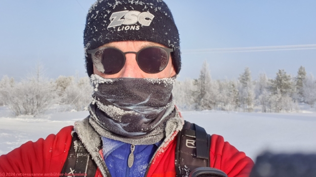 reto beim langlaufen bei -18 grad celsius
