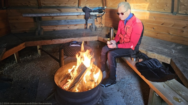 reto bei der mittagsrast in der viipusjaervi kata bei ruka