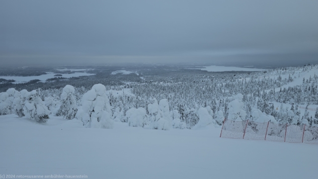 aussicht vom rukatunturi