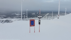 schwarze skipiste "vaikea" in ruka