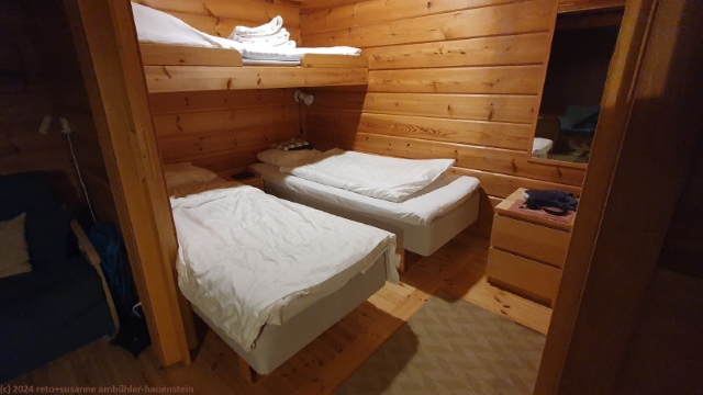 schlafzimmer im hausteil metsaenpirtti 3 in saariselkae
