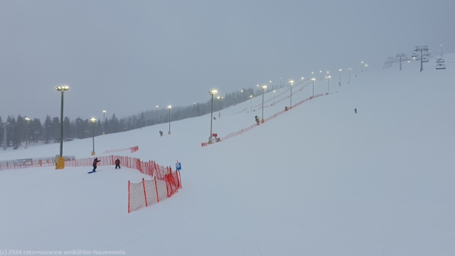 skipisten beim zero point in levi