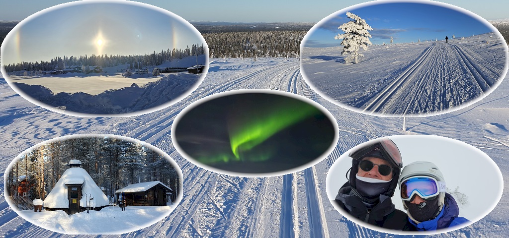 collage nord-finnland winter 2024