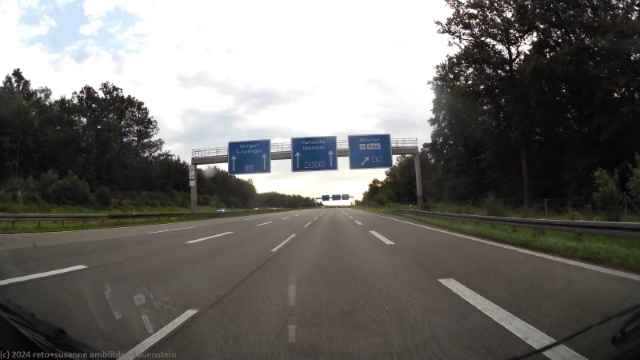 autobahnkreuz stuttgart im verlauf der A81