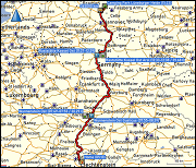karte und hoehenprofil der fahrt von daheim zum camping park lueneburger heide in heber sowie karte der fahrt vom camping park lueneburger heide in heber zum restaurant die schaeferei bei schneverdingen und zurueck
