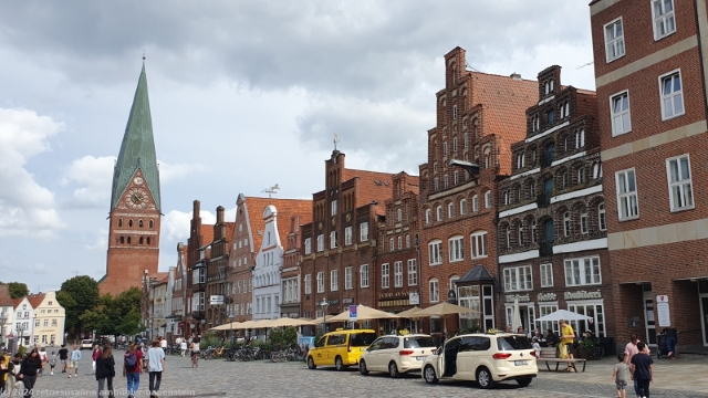 am sande im zentrum von lueneburg