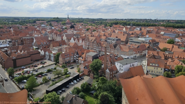 aussicht vom wasserturm in lueneburg