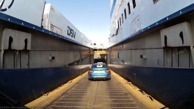 entladerampe im hafen von helsinki