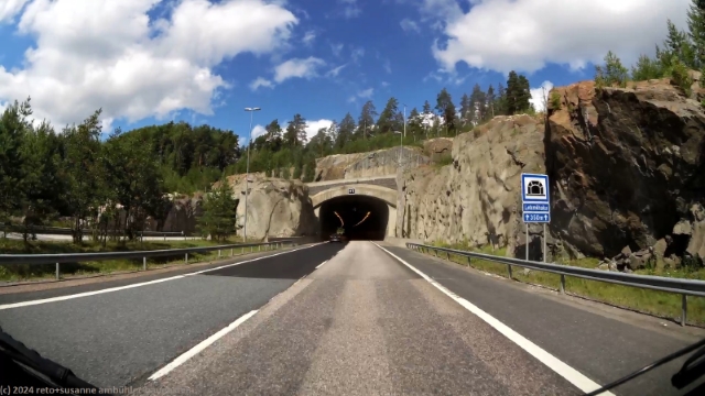 tunnel lehmihaka im verlauf der A1