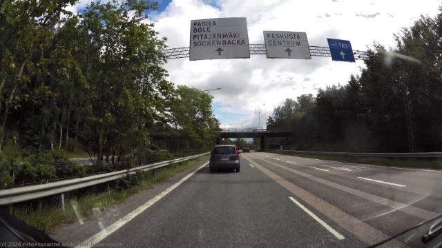 ende der A1 bei helsinki niemenmaeki