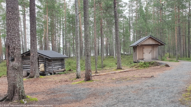 schutzhuette muikkupuro im hossa nationalpark