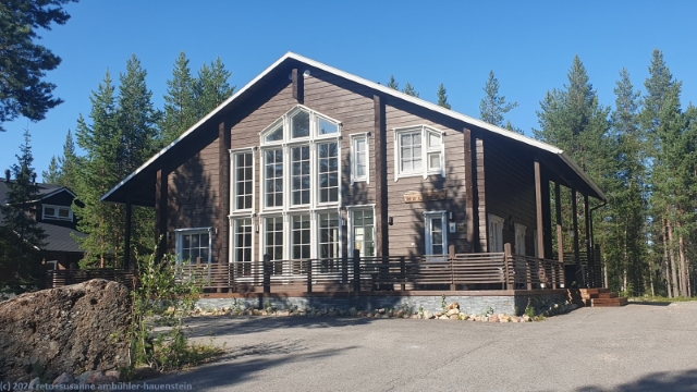 ferienhaus im wald bei levi