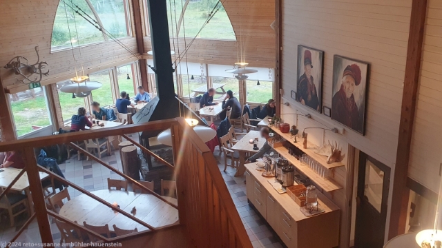 gemuetliches restaurant skaidi in nikkaluokta