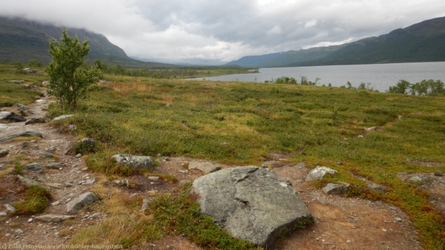 kungsleden entlang des abiskojaure