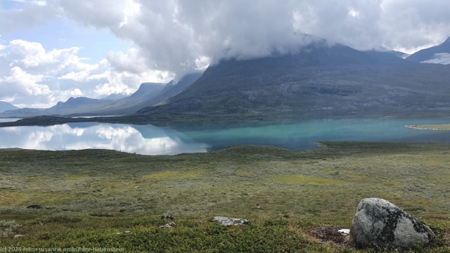 blick vom kungsleden auf den miesakjavri
