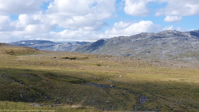 blick vom kungsleden auf den sealggaglaciaeren