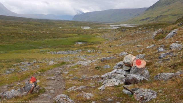 kungsleden durch das tal des tjaektjatjakka
