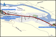 karte der fahrten in jokkmokk