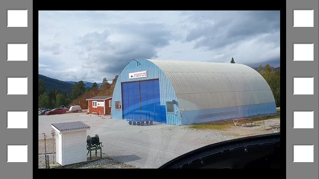 start des helikopters vom heliport kvikkjokk (film)