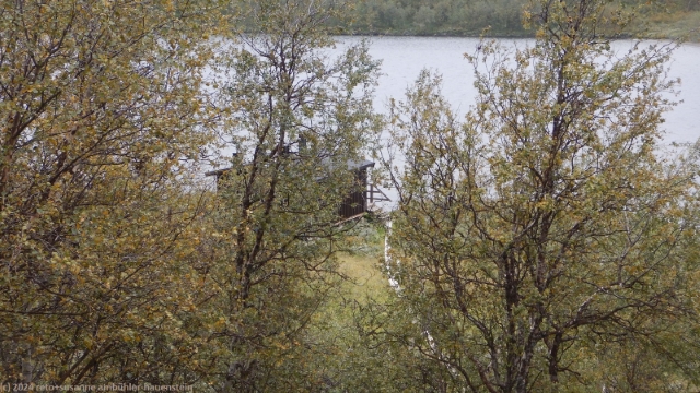 sauna bei den staloluokta fjaellstugorna