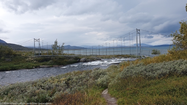 haengebruecke ueber den gieddejahka bei staloluokta