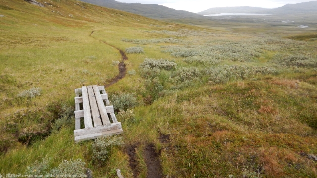 steg im verlauf des padjelantaleden