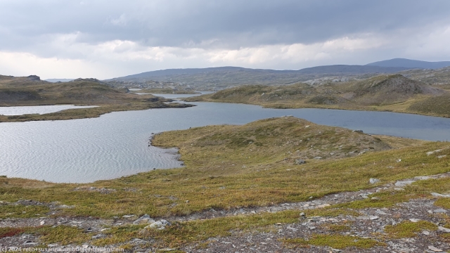 blick von den duottarstugorna auf den tsiekkimjavrre