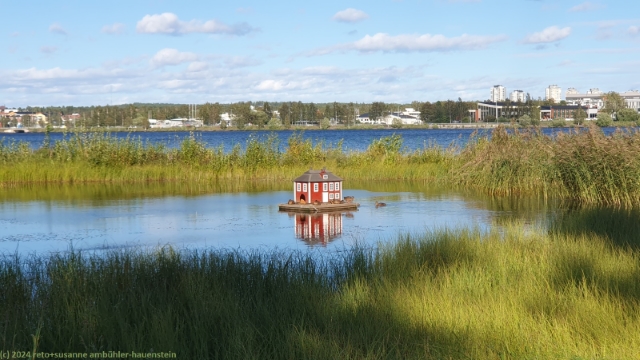 entenhaus beim naturpark gueltzauudden bei lulea