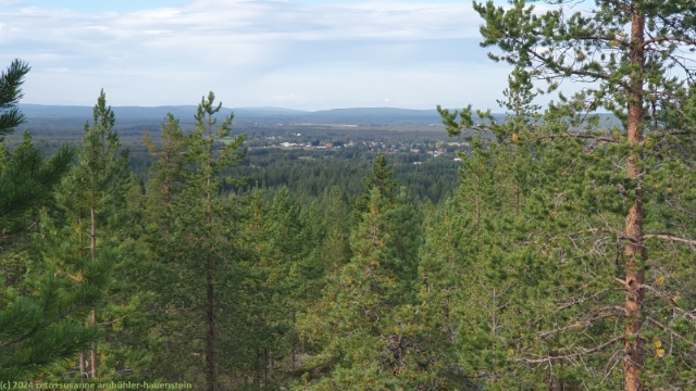 ausblick vom aussichtsturm auf dem hemberget
